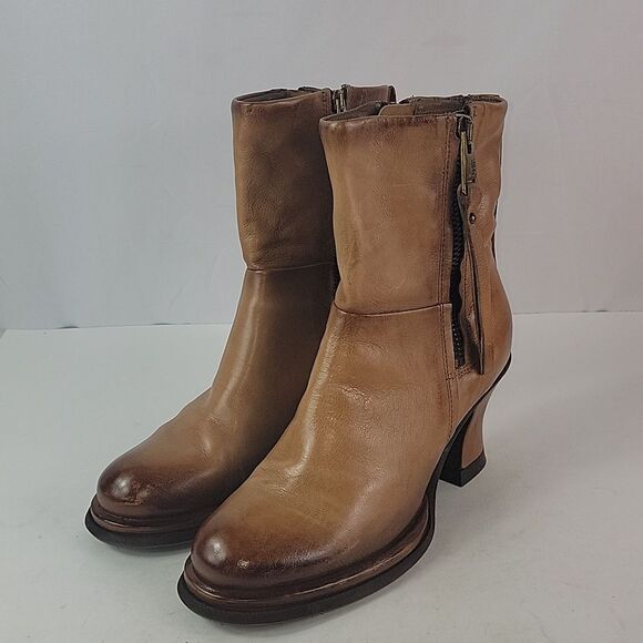 A.S 98 Nelle Stylish Italian Leather Women's Ankle Boots - Picture 9 of 16